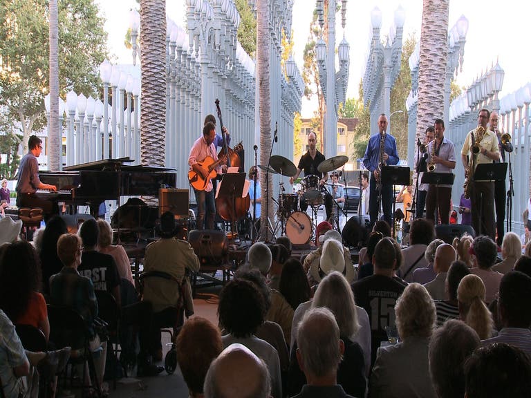 Anthony Wilson Nonet performs at Jazz at LACMA