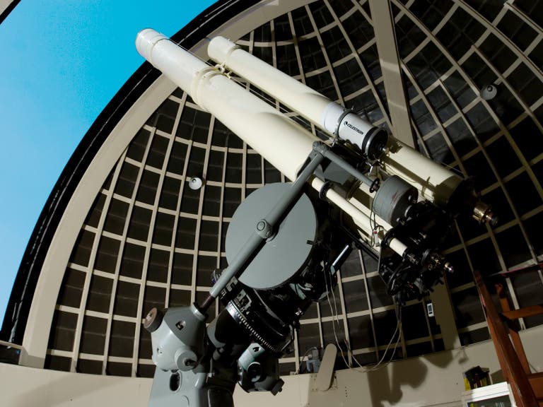 Zeiss Telescope | Photo by Griffith Observatory Astronomical Observer Anthony Cook, © Griffith Observatory