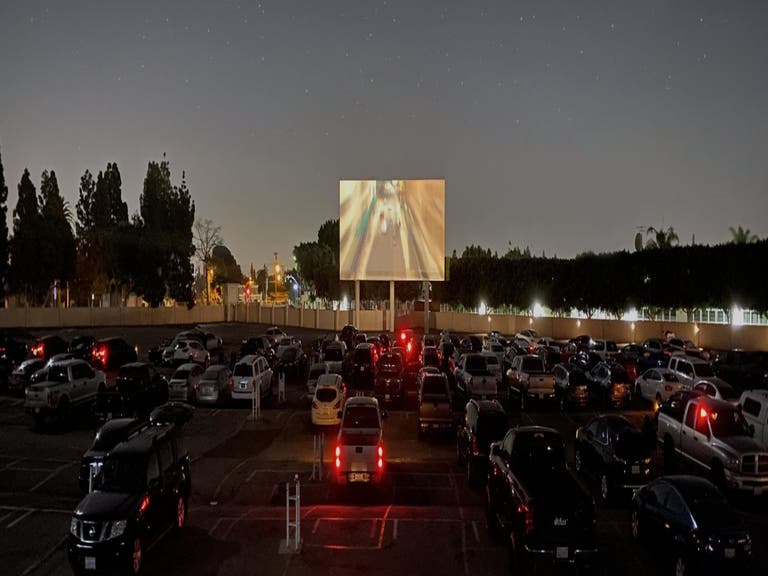 Paramount Drive-In Screen