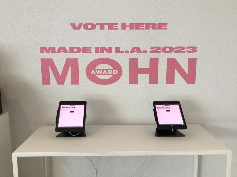Mohn Award Kiosk at the Hammer Museum