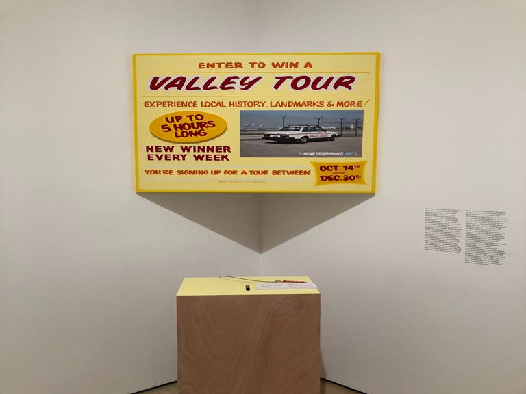 Valley Tour raffle at the Hammer Museum