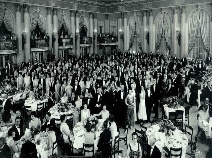 Opening Gala at The Biltmore in October 1923